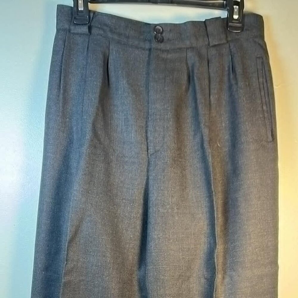 Giorgio Sant Angelo Womens Bk SZ12 Merino Wool SEE PHOTOS Distressed/Flawed ***